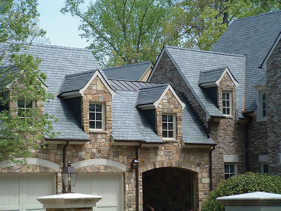 slate roof